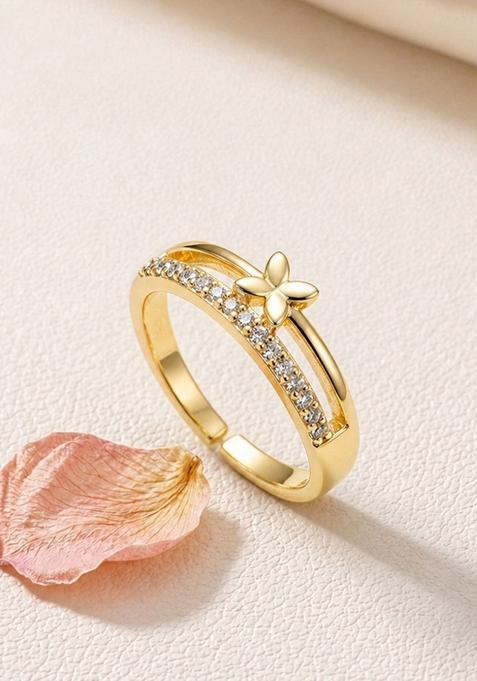 Golden Alloy Ring