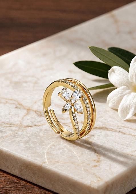 Golden Alloy Ring