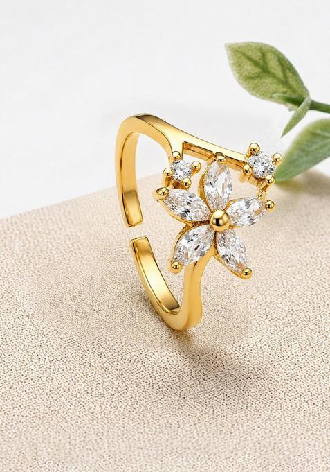 Golden Alloy Ring