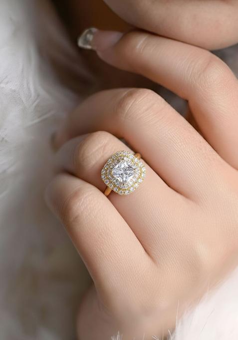 Golden Alloy Ring