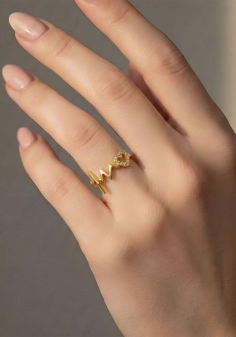 Golden Alloy Ring