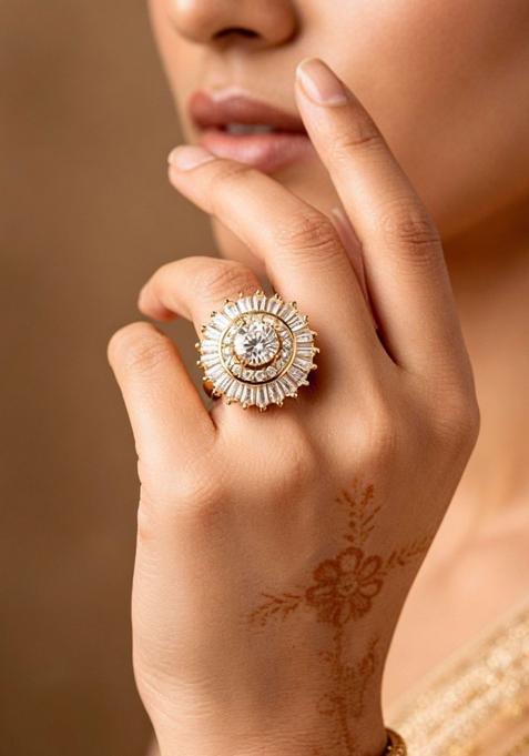 Golden Alloy Ring