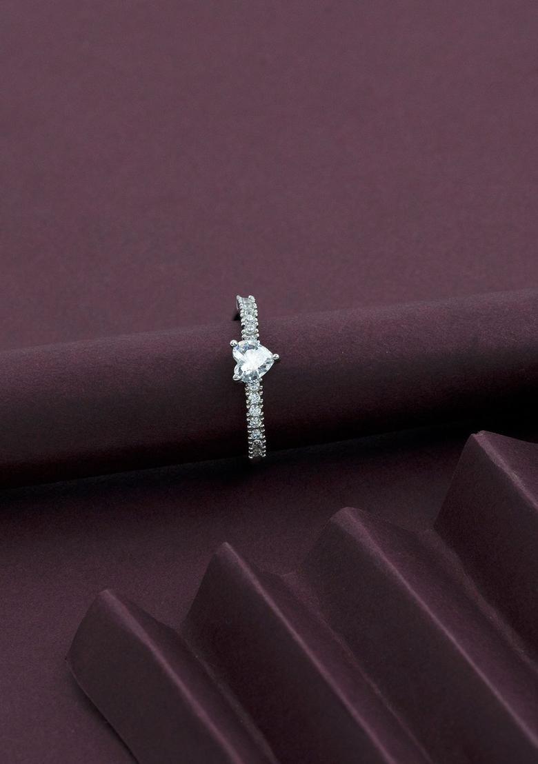 Golden Alloy Ring - Indya