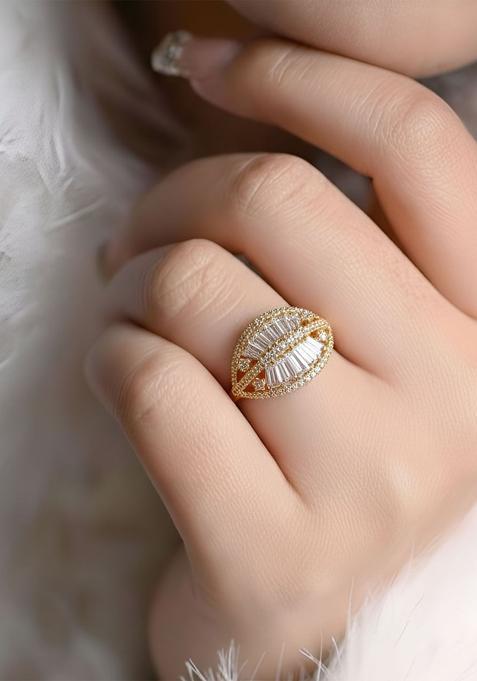 Golden Alloy Ring