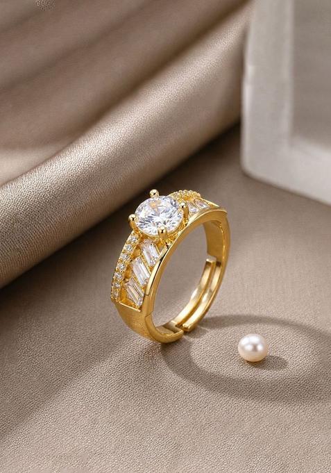 Golden Alloy Ring