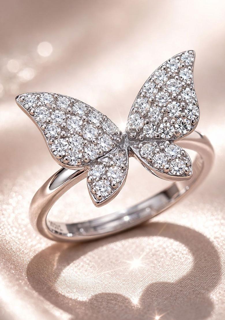 Silver Alloy Ring - Indya