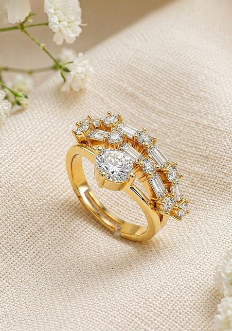 Golden Alloy Ring