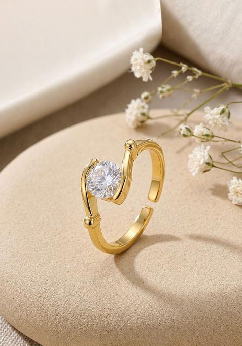 Golden Alloy Ring