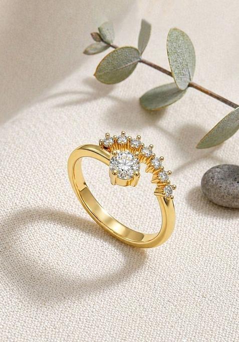 Golden Alloy Ring