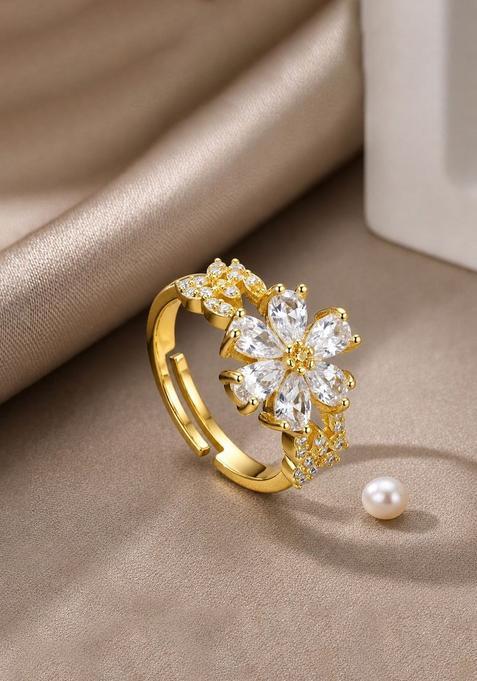 Golden Alloy Ring