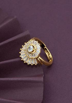 Golden Alloy Ring