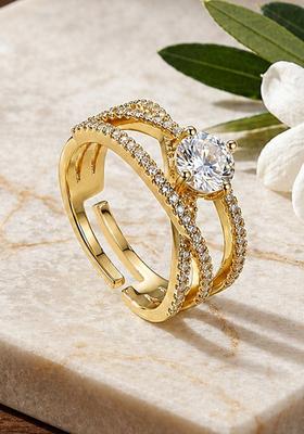 Golden Alloy Ring