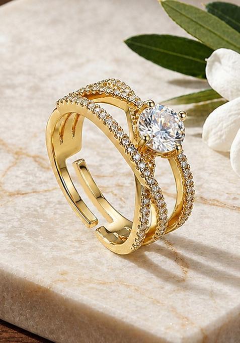 Golden Alloy Ring
