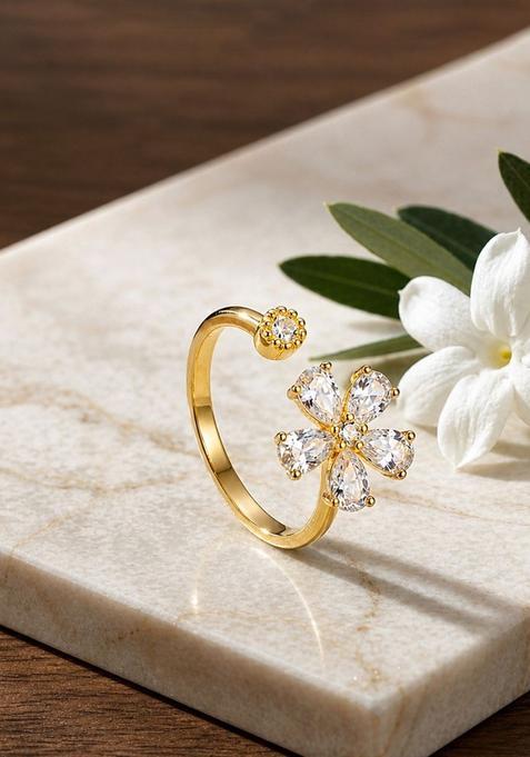 Golden Alloy Ring