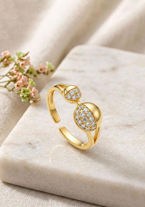 Golden Alloy Ring