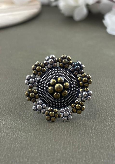 Silver Plated Adjustable Finger Ring