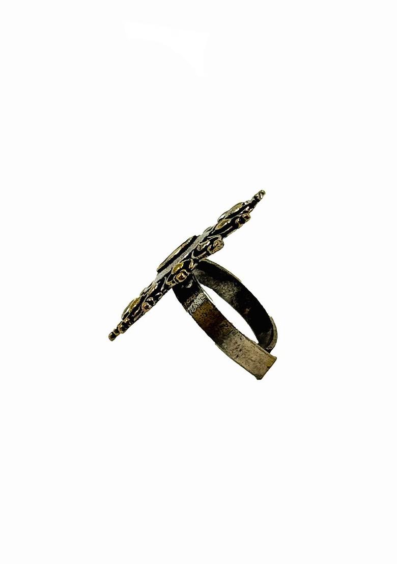 Silver Plated Adjustable Finger Ring
