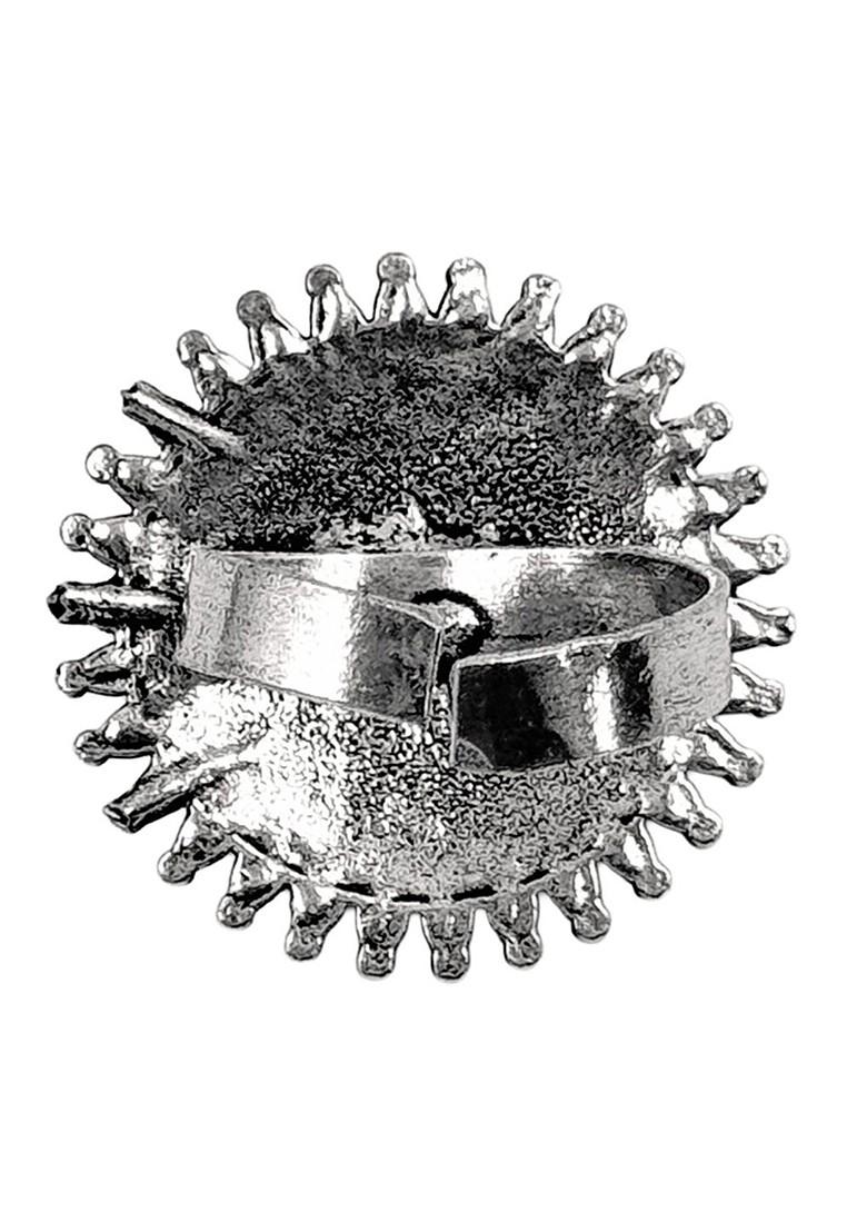 Oxidised Adjustable Skin Friendly Finger Ring