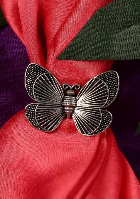 Silver Plated Adjustable Finger Ring