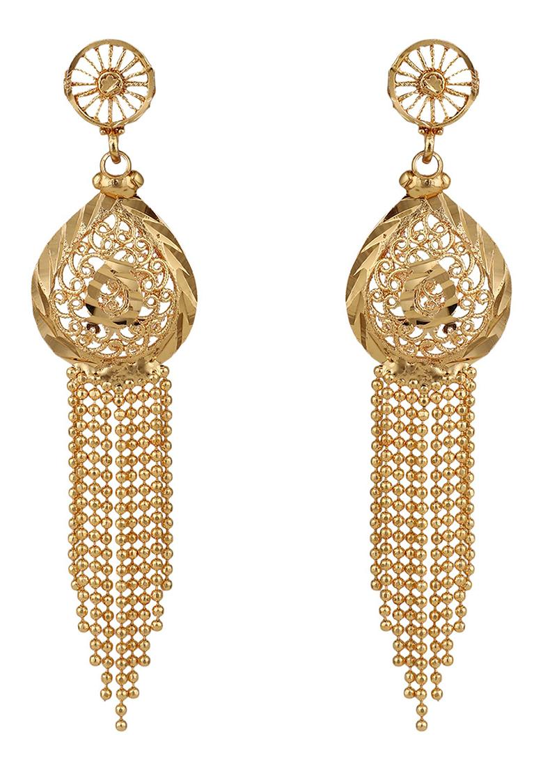 Gold Plated Necklace Set - Indya