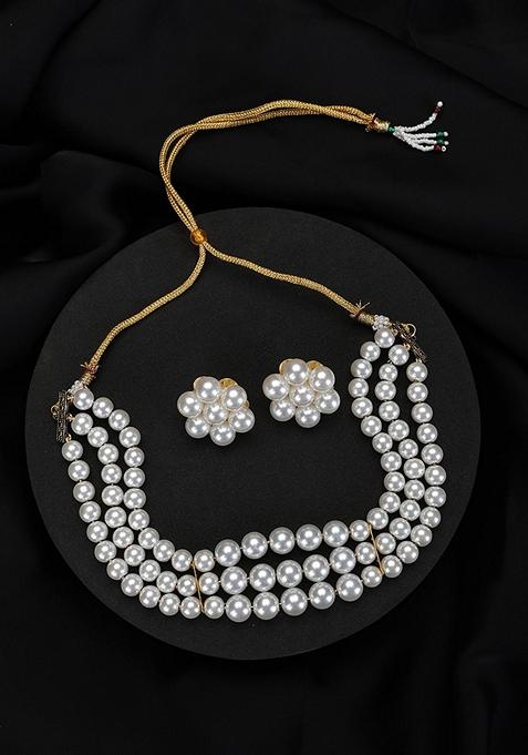 Luxury Necklace And Earrings Jewellery Set