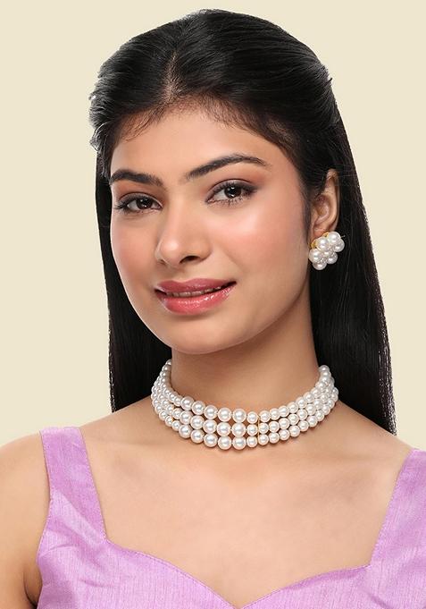 Luxury Necklace And Earrings Jewellery Set