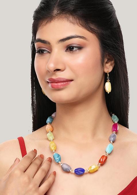 Luxury Necklace And Earrings Jewellery Set