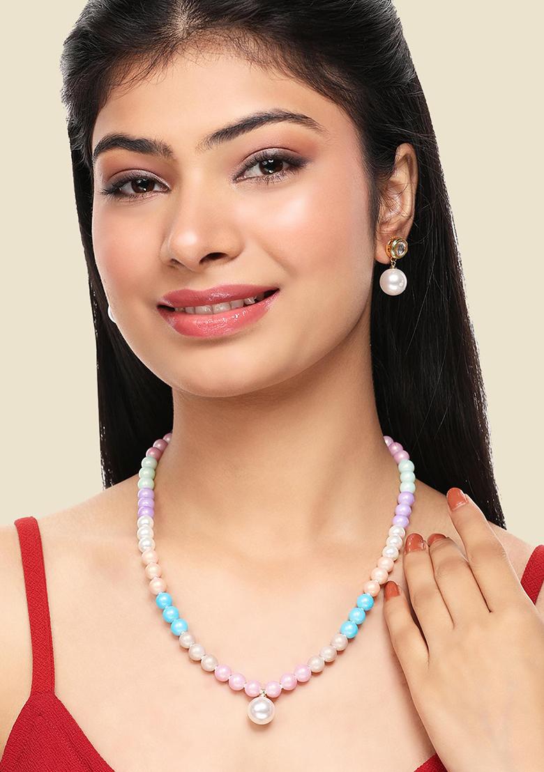 Ladies Luxury Necklace And Earrings Jewellery Set