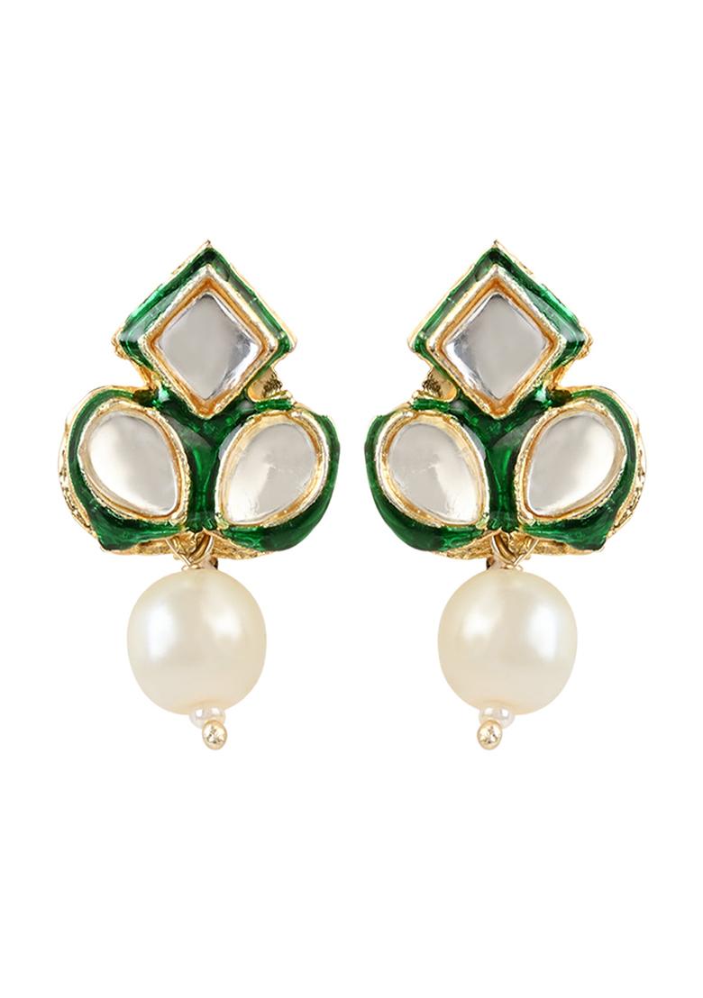 Gold Plated Traditional Choker Set Gilded With Kundan And Bead