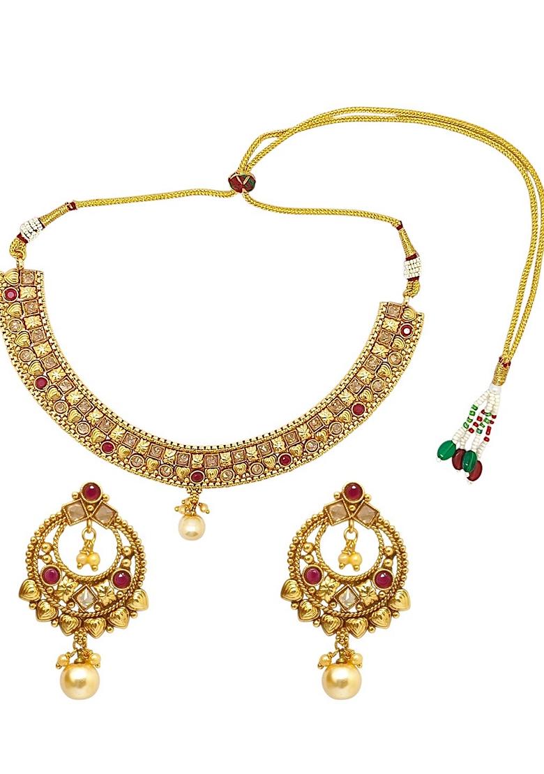 Gold Plated Necklace Set
