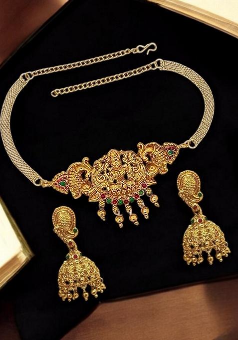 Gold Plated Necklace Set