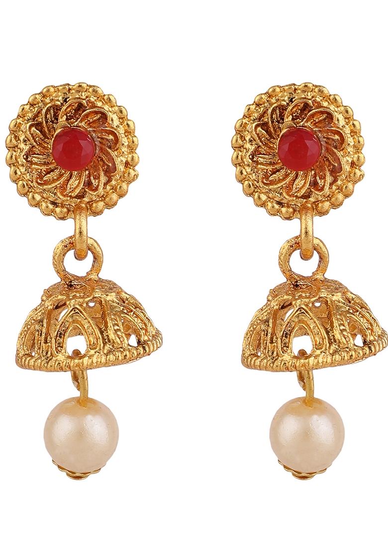 Gold Cubic Zirconia Necklace Set