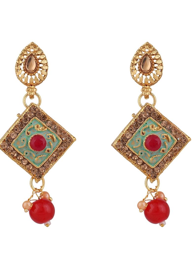 Green Cubic Zirconia Necklace Set