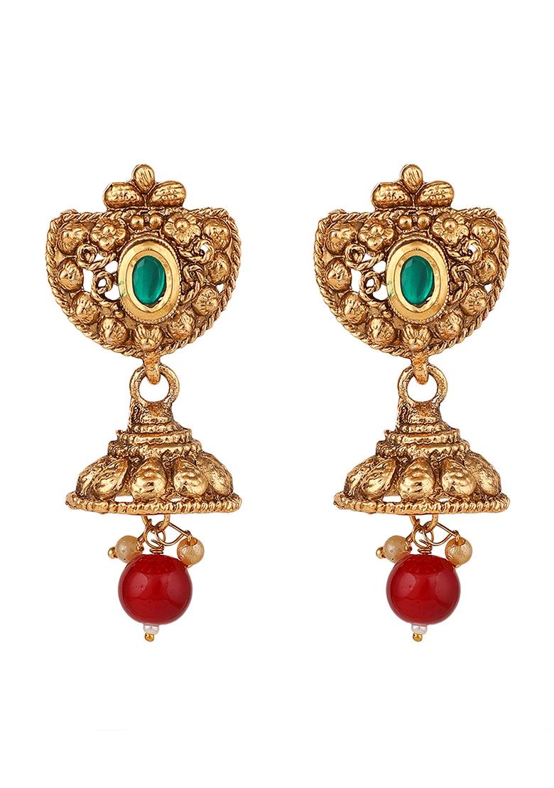 Gold Cubic Zirconia Necklace Set