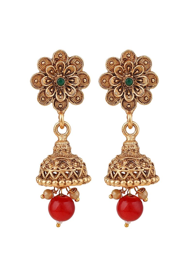 Gold Cubic Zirconia Necklace Set