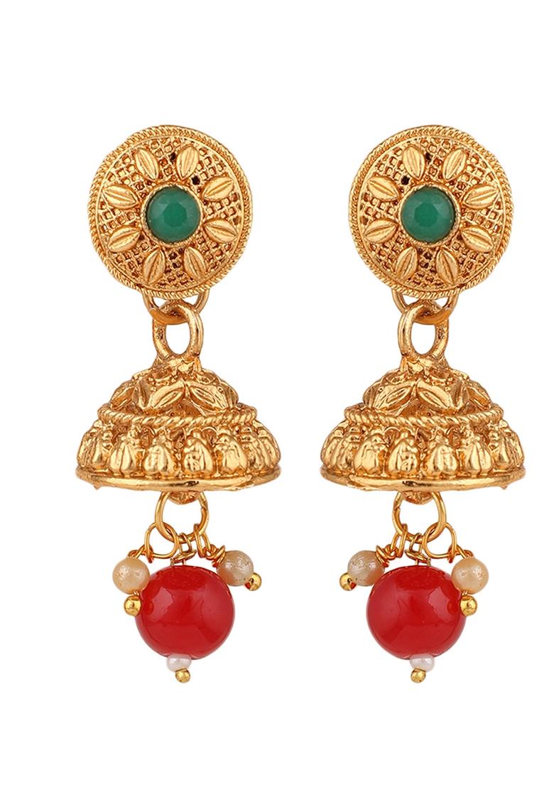 Gold Cubic Zirconia Necklace Set