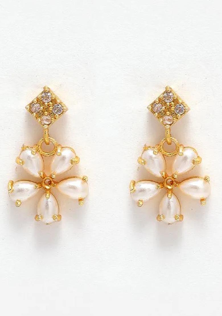 White Gold Plated Alloy Necklace Set