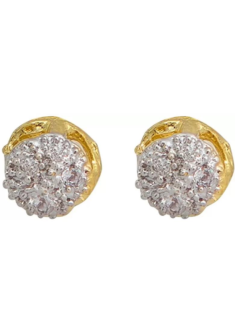 Silver Plated Golden Collor  Alloy Necklace Set