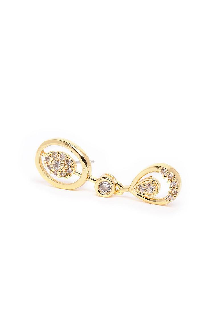 Gold Solid Gold Plated Necklace Set
