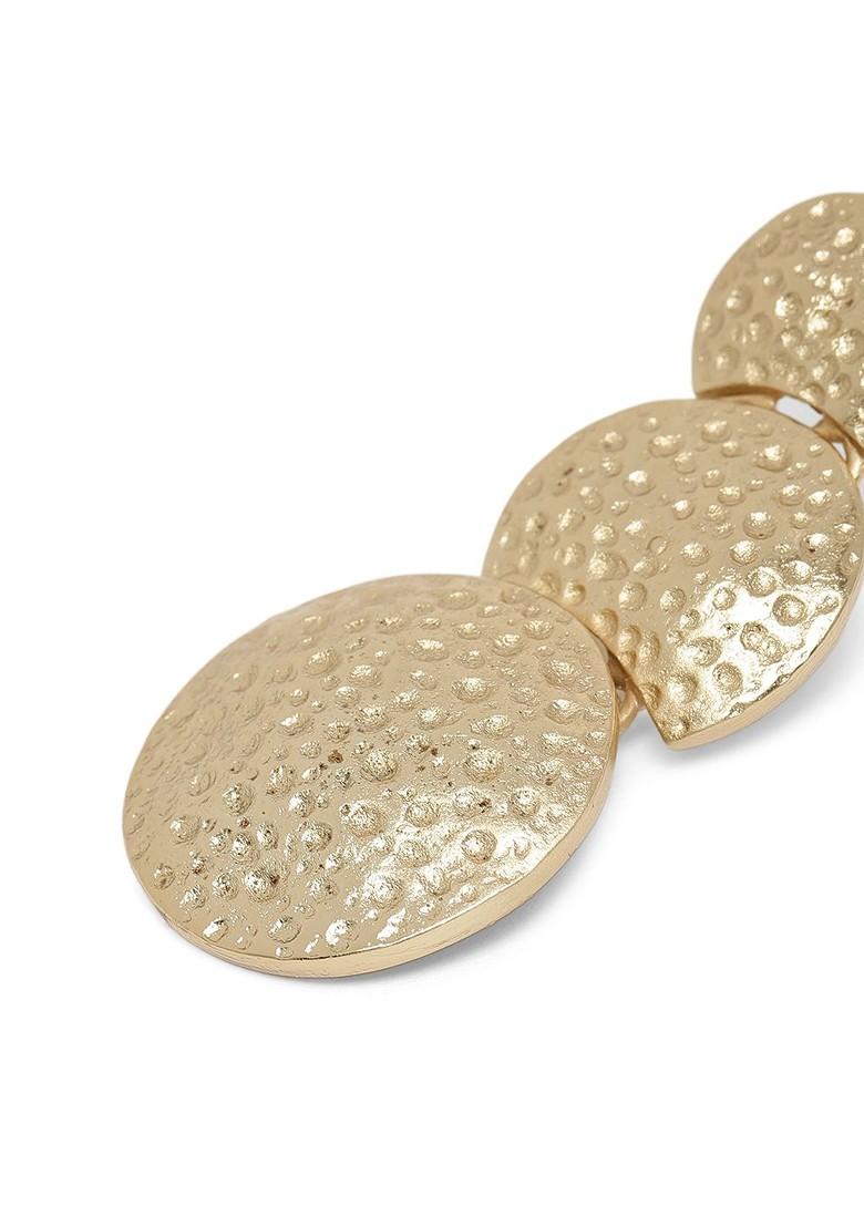 Gold Solid Gold Plated Necklace Set
