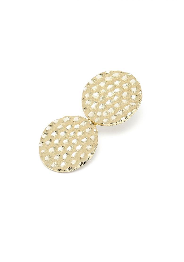 Gold Solid Gold Plated Necklace Set