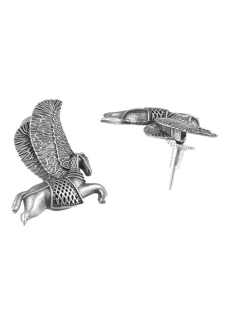 Silver Plain Silver Plated  Jewellery Set