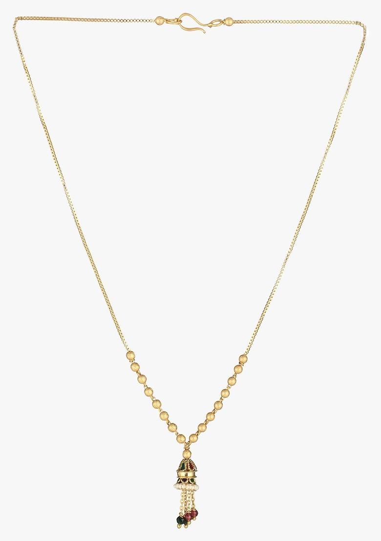 Gold  Stones Studded  Gold Plated Jewellery Set