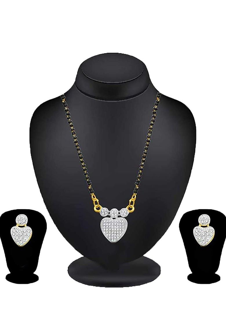 Gold Beaded Gold Plated Necklace Set