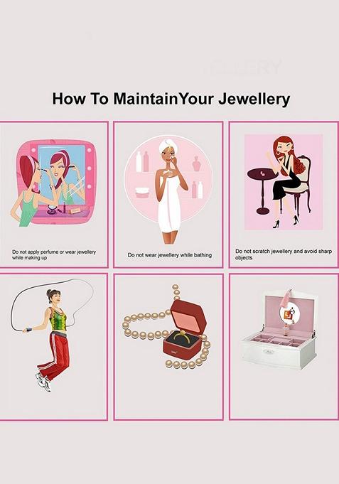 Pink Kundan Gold Plated Necklace Set