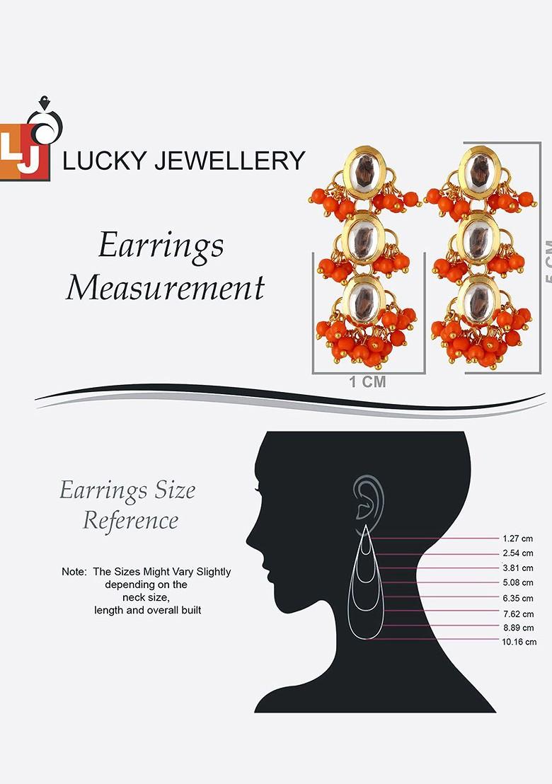 Gold Kundan Gold Plated Necklace Set