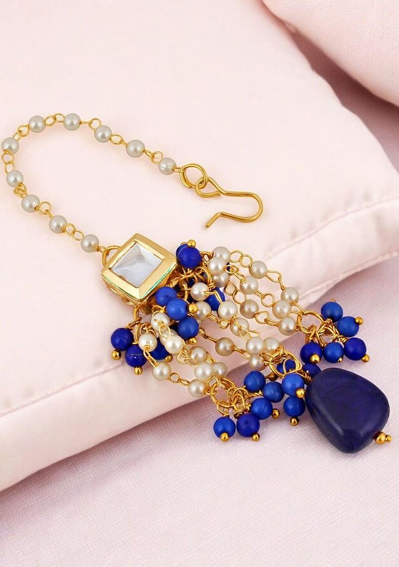 Gold Kundan Gold Plated Necklace Set