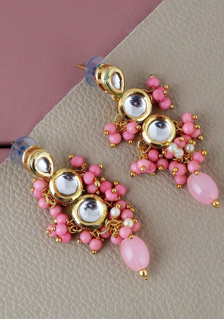 Gold Kundan Gold Plated Necklace Set