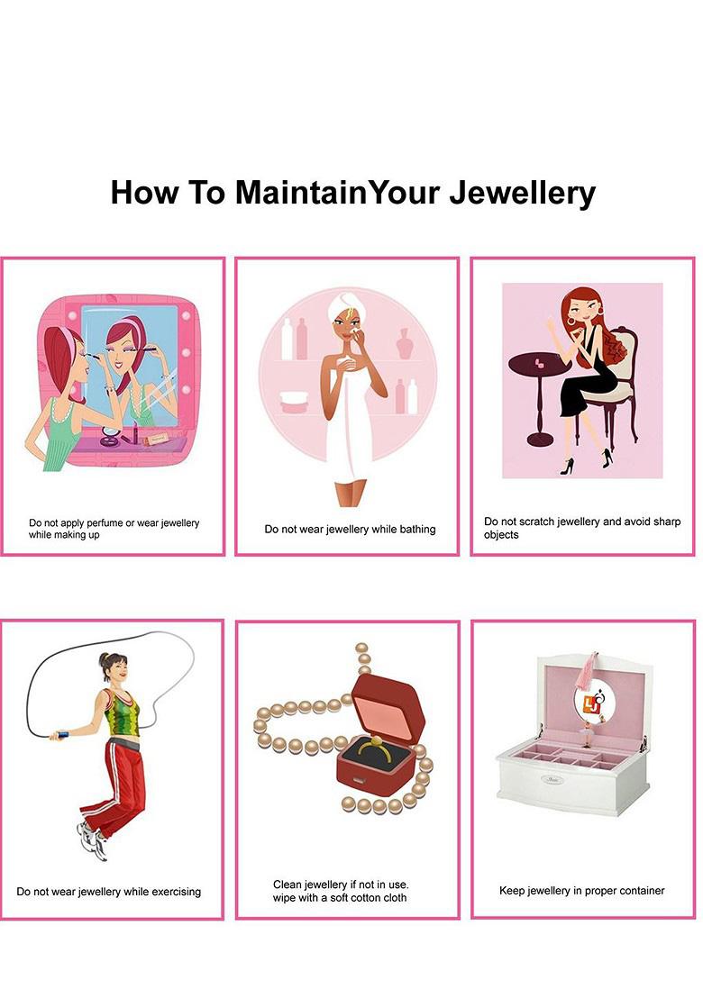 Silver Beaded Gold Plated Necklace Set