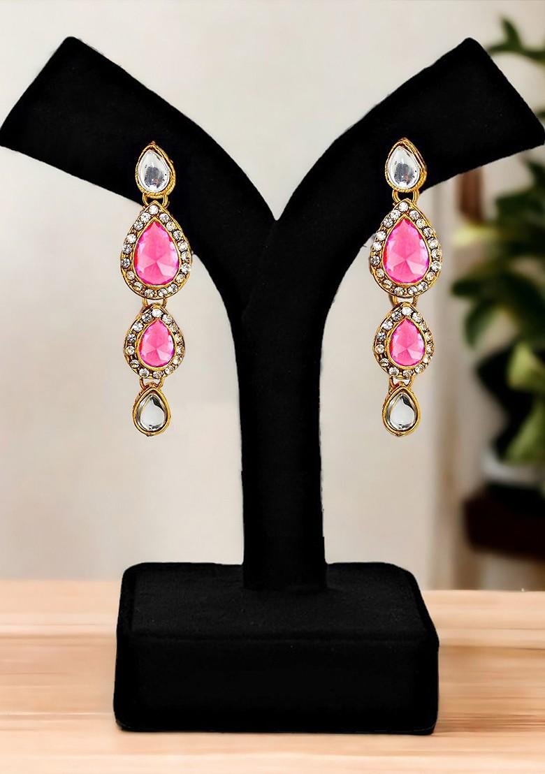 Gold Kundan Gold Plated Necklace Set